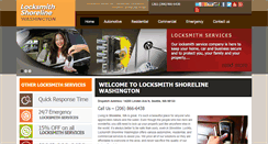 Desktop Screenshot of locksmithshorelinewa.com