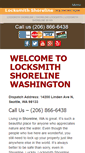 Mobile Screenshot of locksmithshorelinewa.com